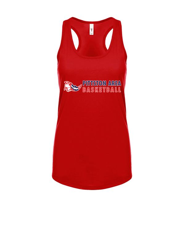 Pittston Area HS Boys Basketball Basic - Womens Tank Top