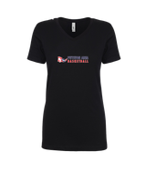 Pittston Area HS Boys Basketball Basic - Womens V-Neck