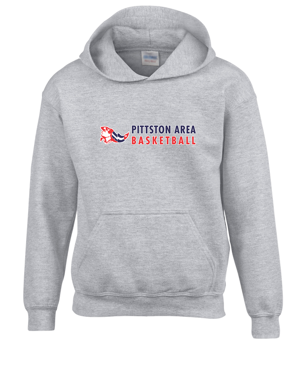 Pittston Area HS Boys Basketball Basic - Youth Hoodie