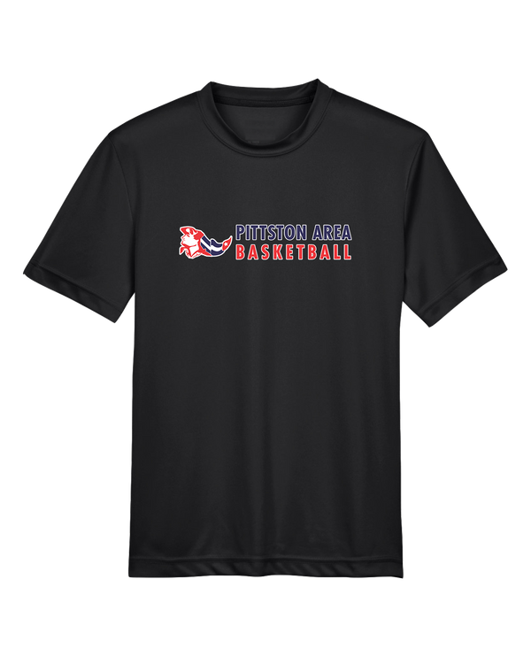 Pittston Area HS Boys Basketball Basic - Youth Performance T-Shirt