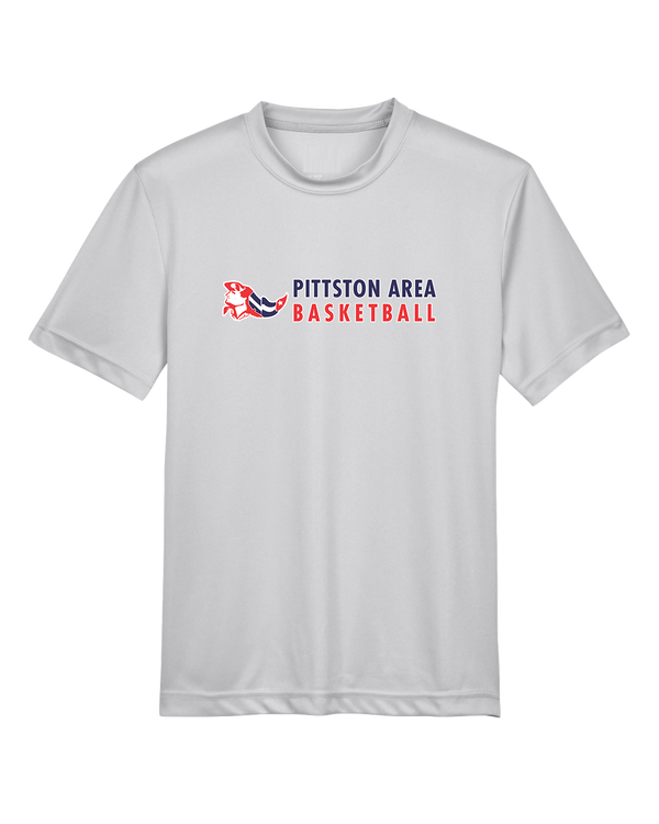 Pittston Area HS Boys Basketball Basic - Youth Performance T-Shirt