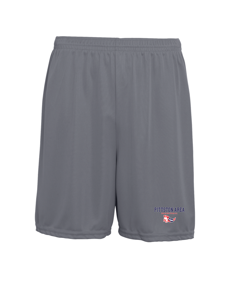 Pittston Area HS Boys Basketball Block - 7 inch Training Shorts