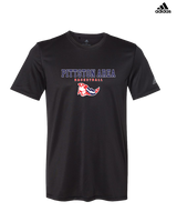 Pittston Area HS Boys Basketball Block - Adidas Men's Performance Shirt
