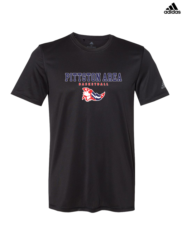 Pittston Area HS Boys Basketball Block - Adidas Men's Performance Shirt