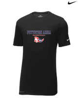 Pittston Area HS Boys Basketball Block - Nike Cotton Poly Dri-Fit