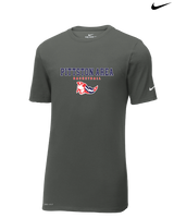 Pittston Area HS Boys Basketball Block - Nike Cotton Poly Dri-Fit
