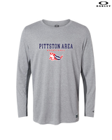 Pittston Area HS Boys Basketball Block - Oakley Hydrolix Long Sleeve