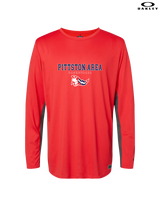 Pittston Area HS Boys Basketball Block - Oakley Hydrolix Long Sleeve
