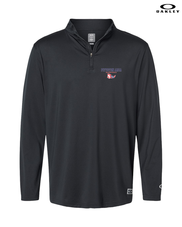 Pittston Area HS Boys Basketball Block - Oakley Quarter Zip