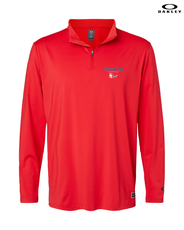 Pittston Area HS Boys Basketball Block - Oakley Quarter Zip