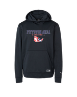 Pittston Area HS Boys Basketball Block - Oakley Hydrolix Hooded Sweatshirt