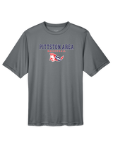 Pittston Area HS Boys Basketball Block - Performance T-Shirt