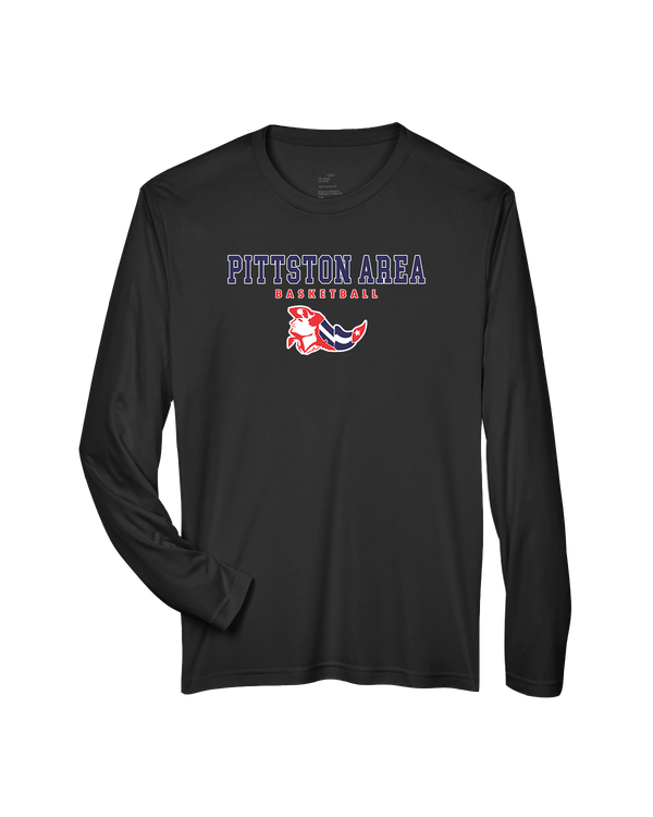 Pittston Area HS Boys Basketball Block - Performance Long Sleeve