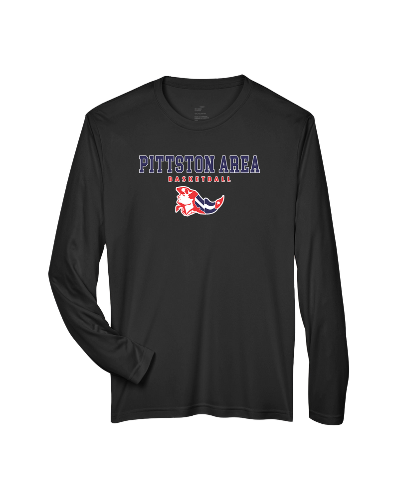 Pittston Area HS Boys Basketball Block - Performance Long Sleeve