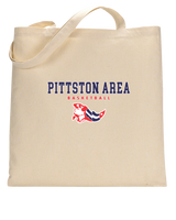 Pittston Area HS Boys Basketball Block - Tote Bag