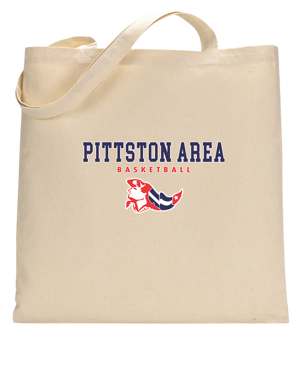 Pittston Area HS Boys Basketball Block - Tote Bag