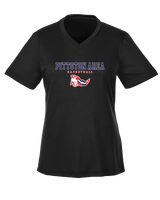 Pittston Area HS Boys Basketball Block - Womens Performance Shirt