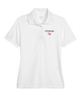 Pittston Area HS Boys Basketball Block - Womens Polo