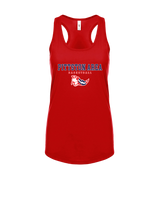 Pittston Area HS Boys Basketball Block - Womens Tank Top