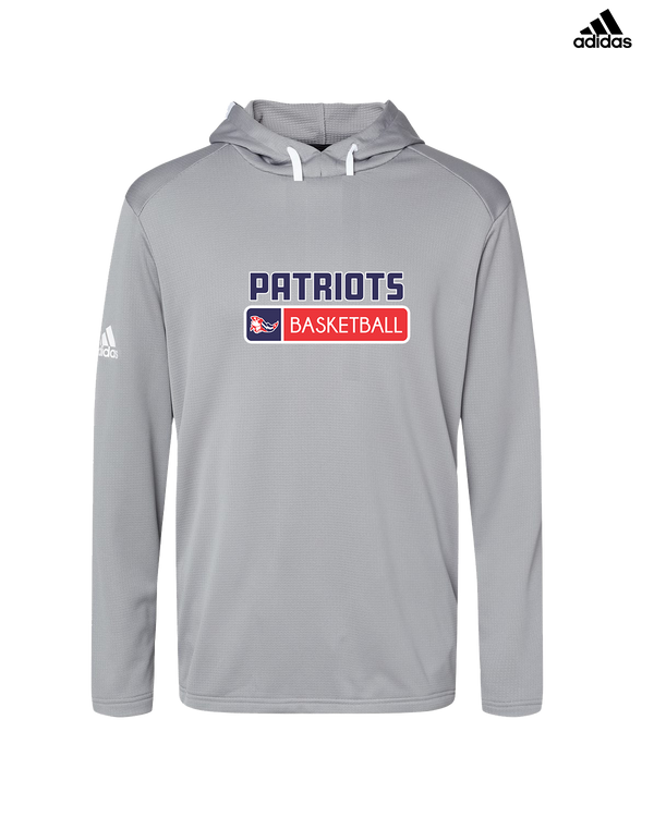 Pittston Area HS Boys Basketball Pennant - Adidas Men's Hooded Sweatshirt