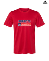 Pittston Area HS Boys Basketball Pennant - Adidas Men's Performance Shirt