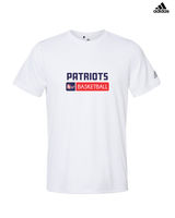 Pittston Area HS Boys Basketball Pennant - Adidas Men's Performance Shirt