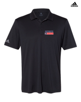 Pittston Area HS Boys Basketball Pennant - Adidas Men's Performance Polo