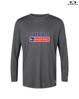 Pittston Area HS Boys Basketball Pennant - Oakley Hydrolix Long Sleeve
