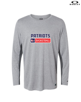 Pittston Area HS Boys Basketball Pennant - Oakley Hydrolix Long Sleeve