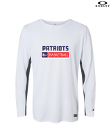 Pittston Area HS Boys Basketball Pennant - Oakley Hydrolix Long Sleeve