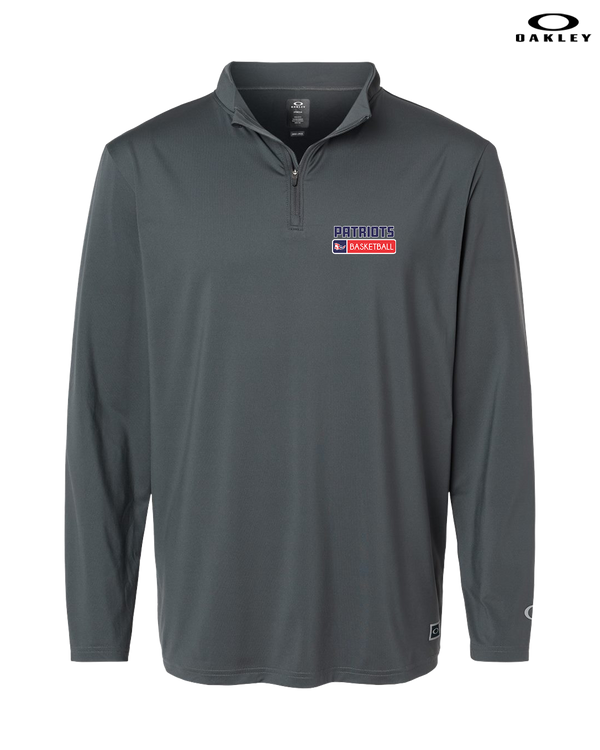 Pittston Area HS Boys Basketball Pennant - Oakley Quarter Zip