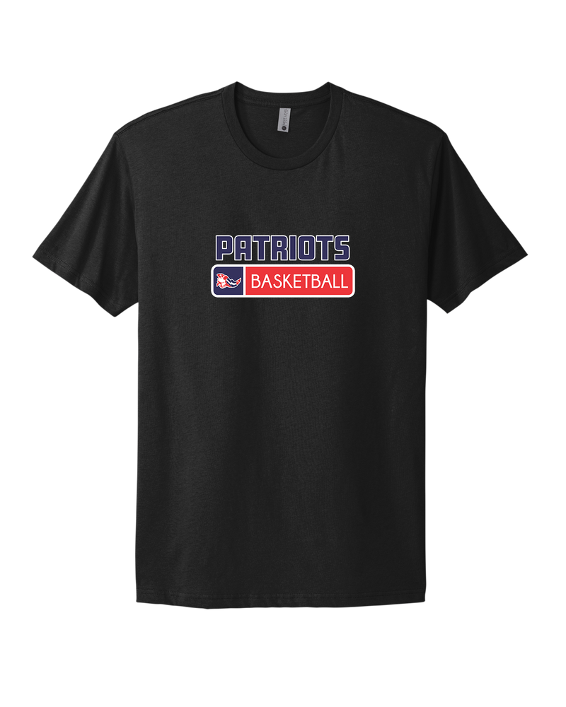 Pittston Area HS Boys Basketball Pennant - Select Cotton T-Shirt