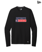 Pittston Area HS Boys Basketball Pennant - New Era Long Sleeve Crew