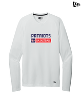 Pittston Area HS Boys Basketball Pennant - New Era Long Sleeve Crew