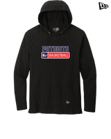Pittston Area HS Boys Basketball Pennant - New Era Tri Blend Hoodie