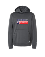 Pittston Area HS Boys Basketball Pennant - Oakley Hydrolix Hooded Sweatshirt