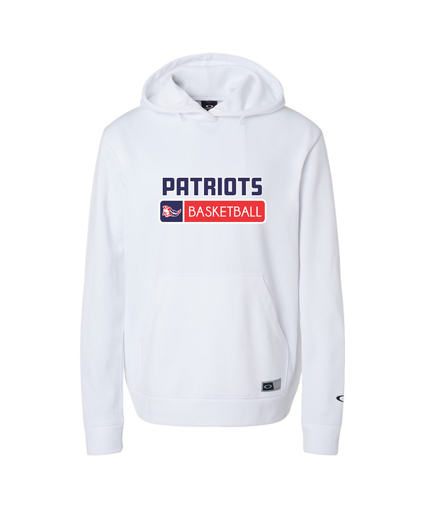 Pittston Area HS Boys Basketball Pennant - Oakley Hydrolix Hooded Sweatshirt