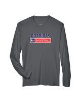 Pittston Area HS Boys Basketball Pennant - Performance Long Sleeve