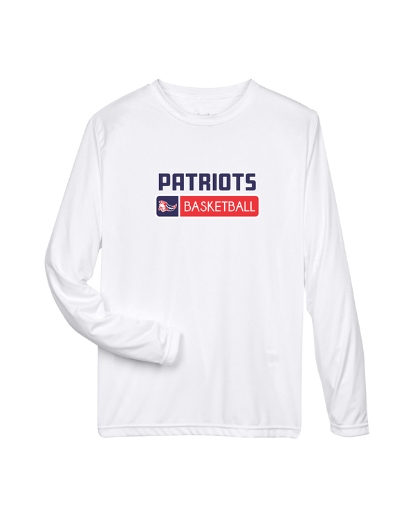 Pittston Area HS Boys Basketball Pennant - Performance Long Sleeve