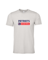 Pittston Area HS Boys Basketball Pennant - Mens Tri Blend Shirt
