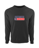 Pittston Area HS Boys Basketball Pennant - Crewneck Sweatshirt
