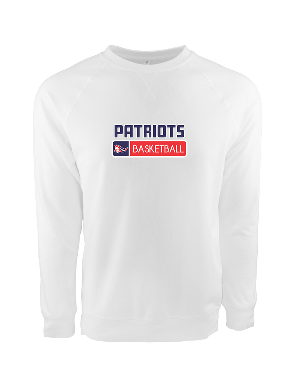 Pittston Area HS Boys Basketball Pennant - Crewneck Sweatshirt