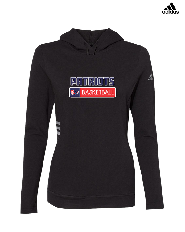 Pittston Area HS Boys Basketball Pennant - Adidas Women's Lightweight Hooded Sweatshirt