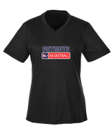 Pittston Area HS Boys Basketball Pennant - Womens Performance Shirt