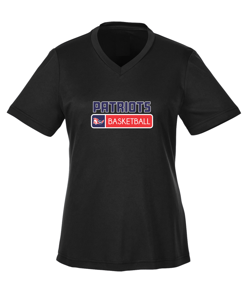 Pittston Area HS Boys Basketball Pennant - Womens Performance Shirt