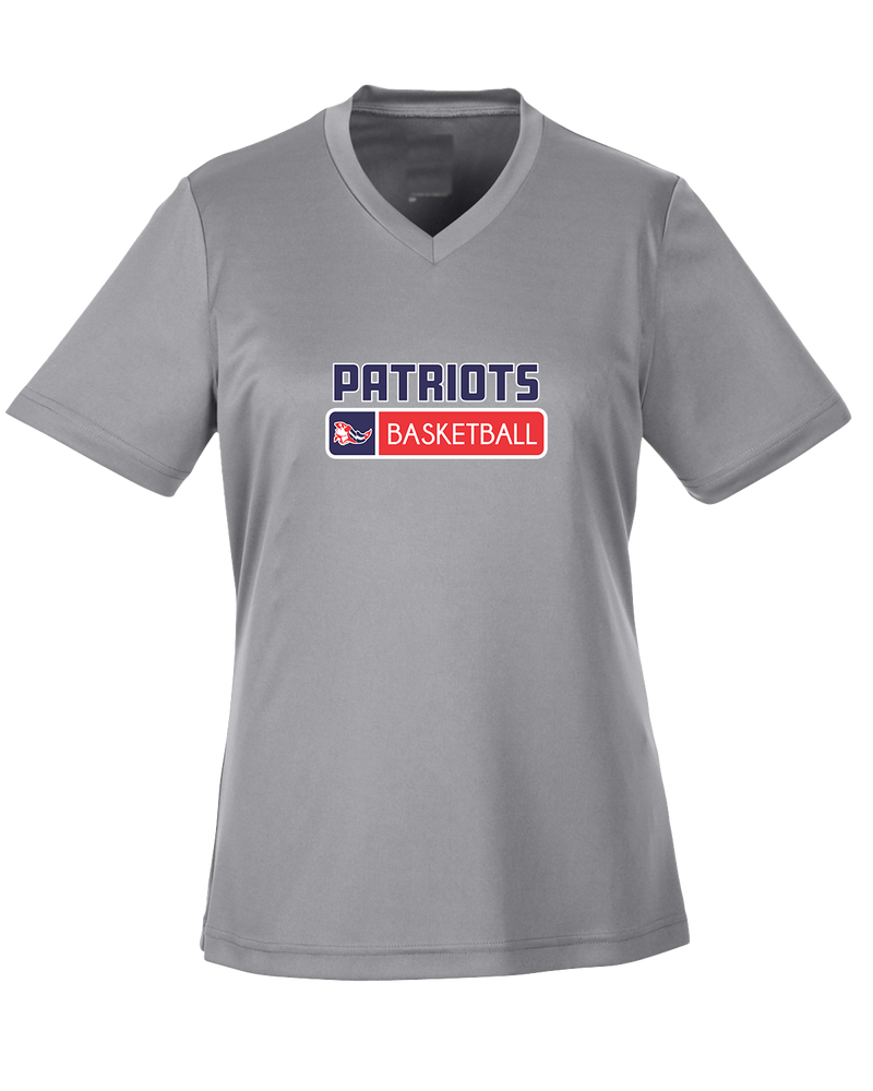 Pittston Area HS Boys Basketball Pennant - Womens Performance Shirt