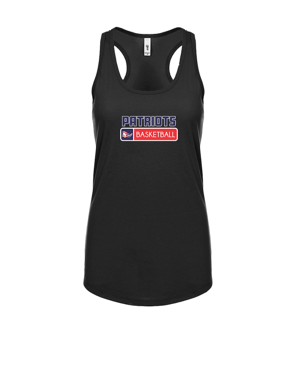 Pittston Area HS Boys Basketball Pennant - Womens Tank Top