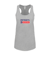 Pittston Area HS Boys Basketball Pennant - Womens Tank Top