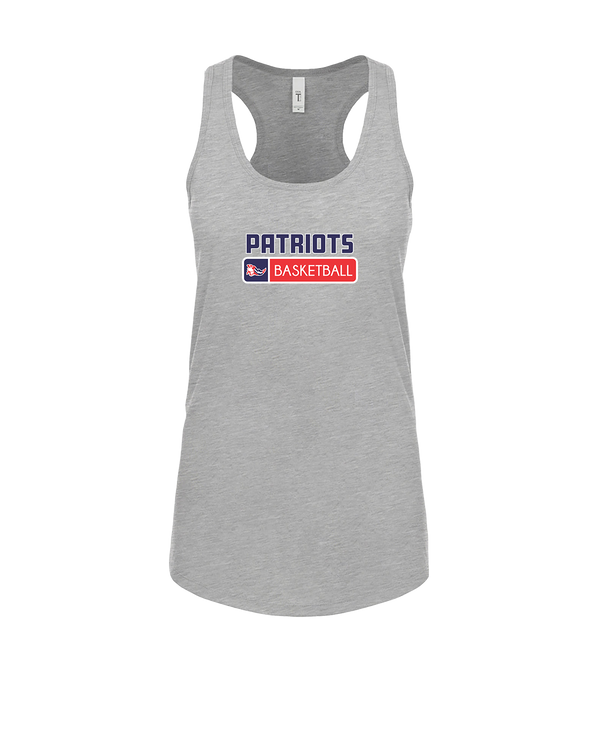 Pittston Area HS Boys Basketball Pennant - Womens Tank Top