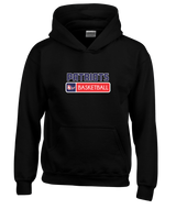 Pittston Area HS Boys Basketball Pennant - Youth Hoodie
